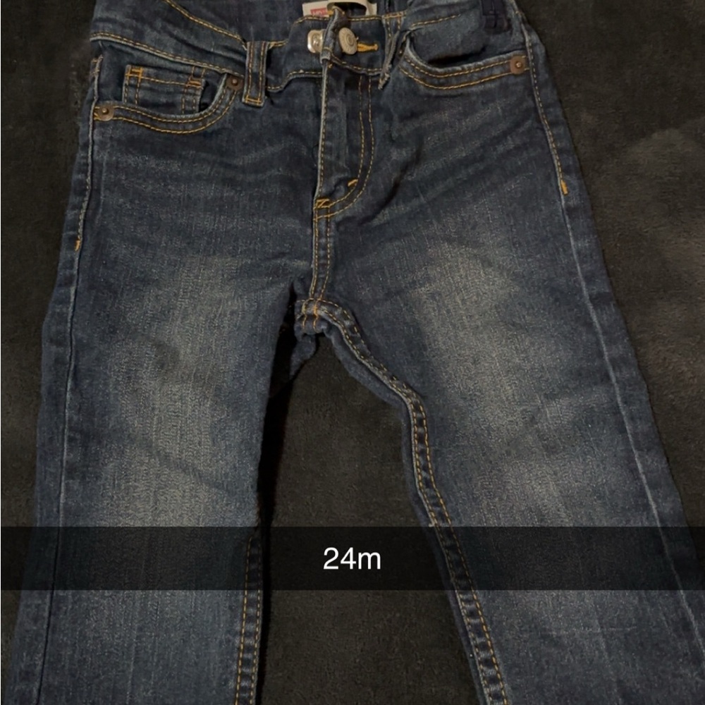 Levi's Kids Dark Blue Jeans
